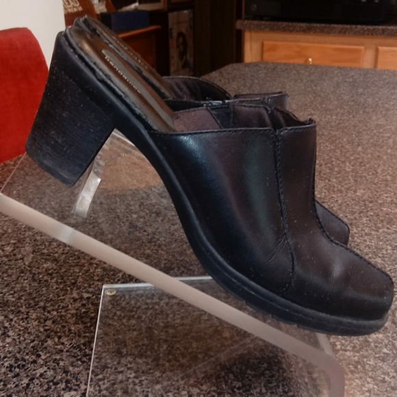 Clarks leather mules - Picture 2 of 4